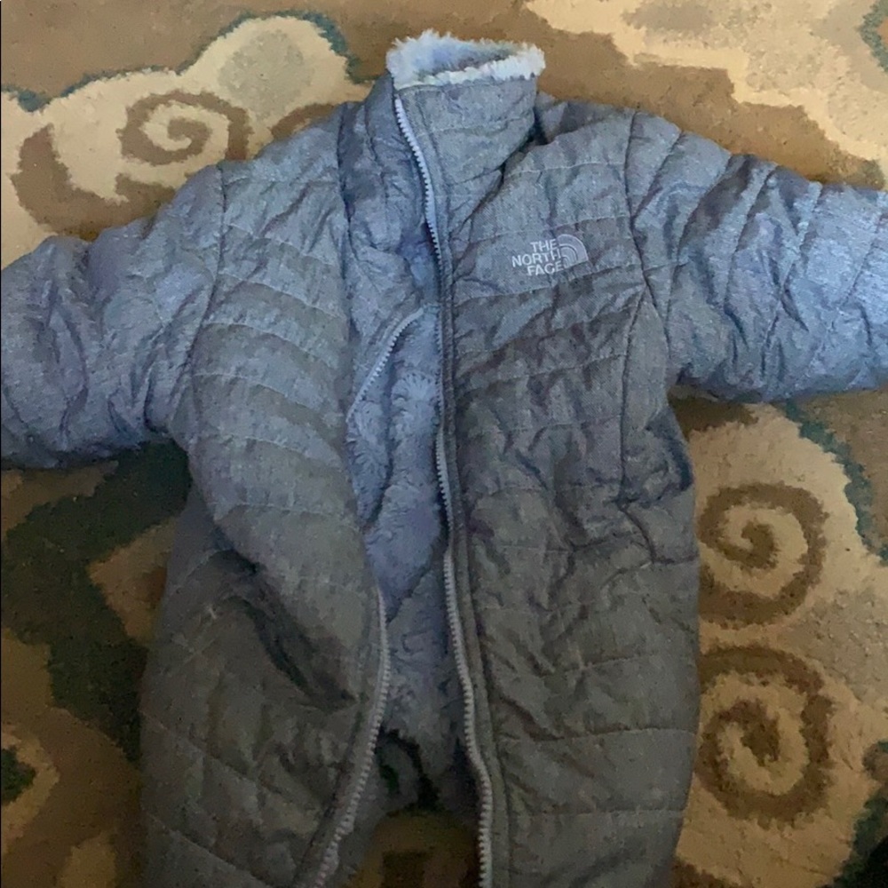 NORTHFACE GIRLS REVERSIBLE JACKET